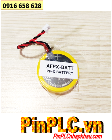 Pin nuôi nguồn AFPX-BATT; Pin nuôi nguồn AFPX-BATT lithium 3v chính hãng (Zắc cắm PLC) 